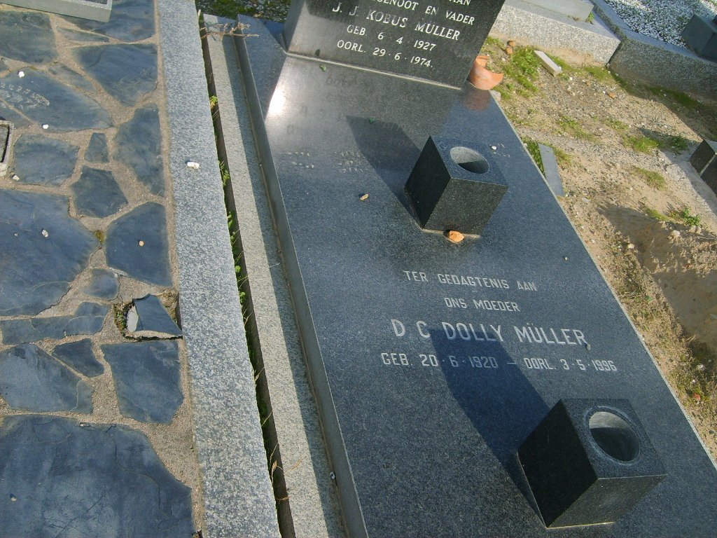 MULLER D.C. Dolly 1920-1996