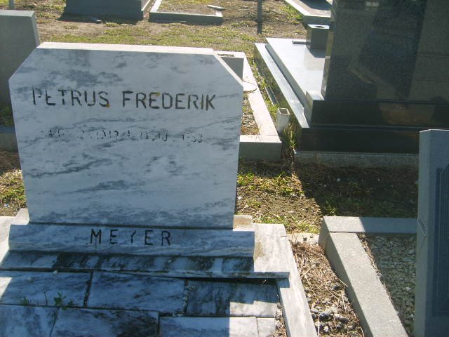 MEYER Petrus Frederik ??-??
