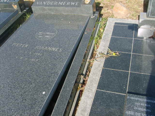 MERWE Pieter Johannes, van der 1942-1983