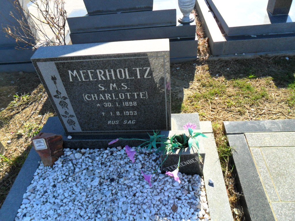 MEERHOLTZ S.M.S. 1898-1993