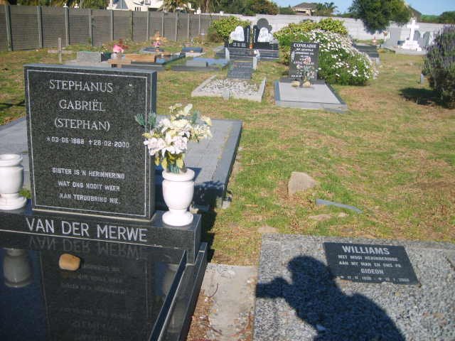 MERWE Gabriël, van der 1988-2000