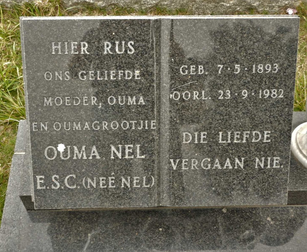NEL E.S.C. 1893-1982
