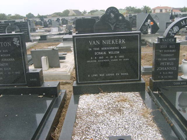 NIEKERK Schalk Willem, van 1915-1982
