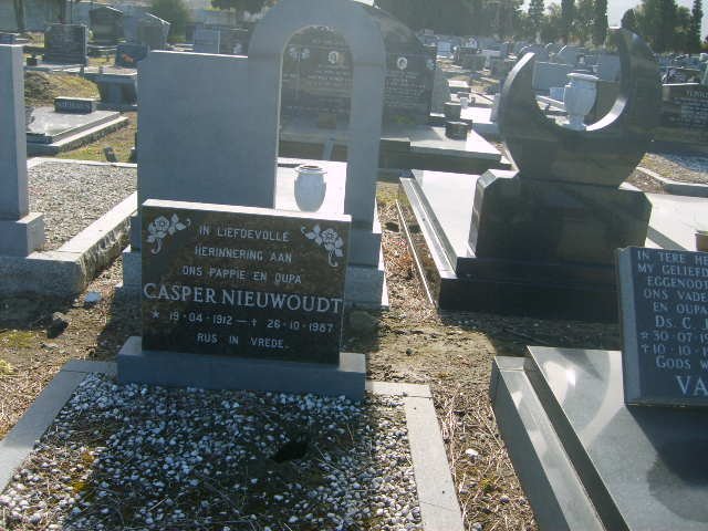 NIEUWOUDT Casper 1912-1987