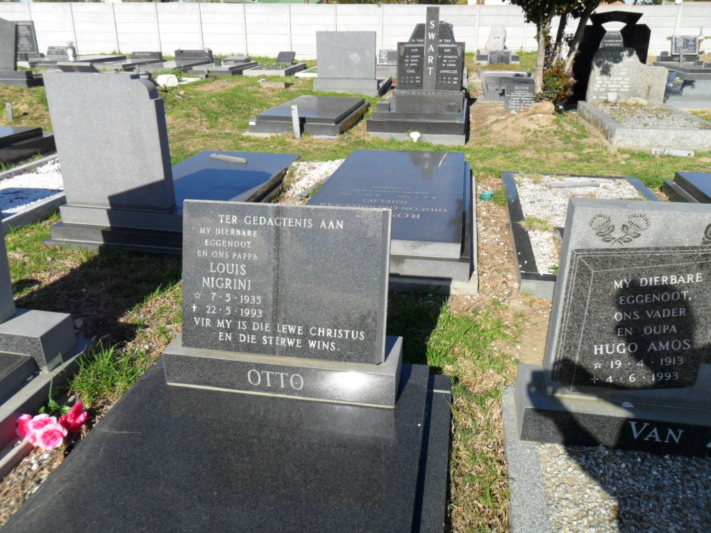 OTTO Louis Nigrini 1935-1993
