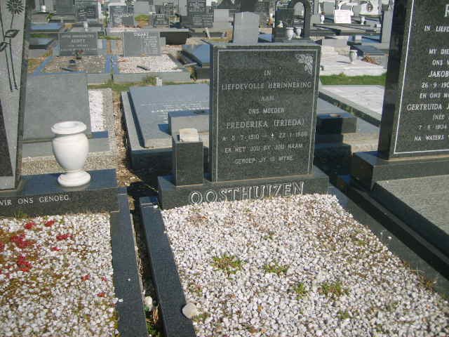 OOSTHUIZEN Frederika 1910-1984