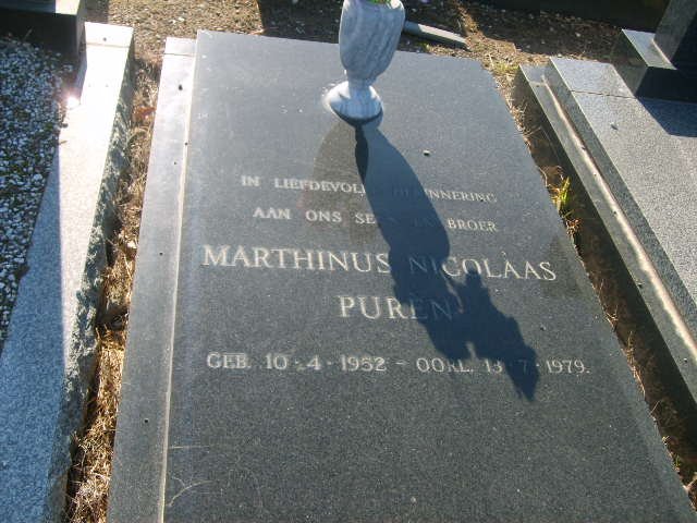 PUREN Marthinus Nicolaas 1952-1979