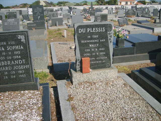 PLESSIS Wally, du 1960-1984
