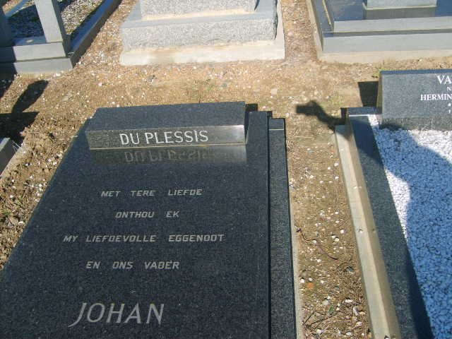 PLESSIS Johan, du