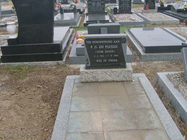 PLESSIS P.G., du 1912-1983
