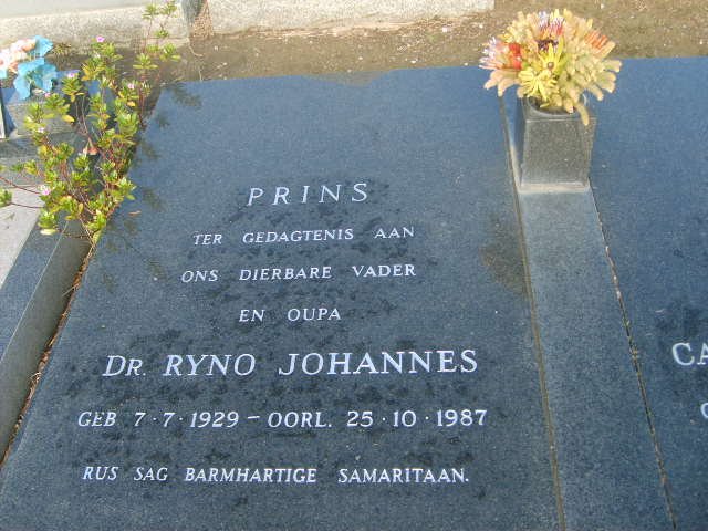 PRINS Ryno Johannes 1929-1987