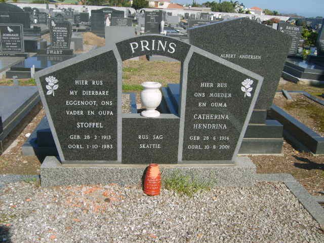 PRINS Stoffel 1913-1983 &amp; Catharina Hendrina 1914-2001