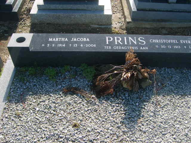 PRINS Martha Jacoba 1914-2006