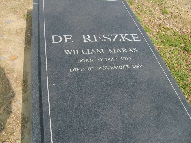 RESZKE William Maras, de 1915-2001