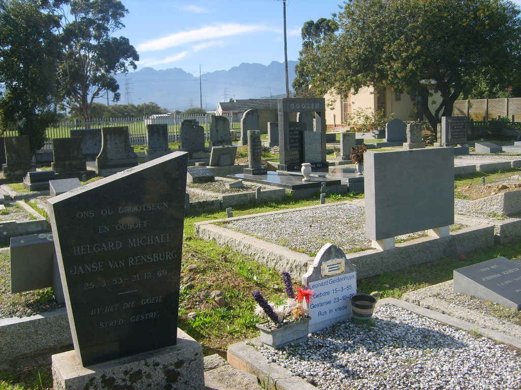RENSBURG Helgard Michael, Janse van -1969