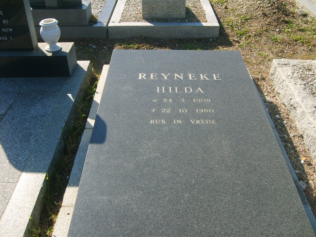 REYNEKE Hilda 1909-1980