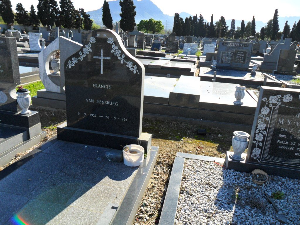 RENSBURG Francis, van 1927-1991