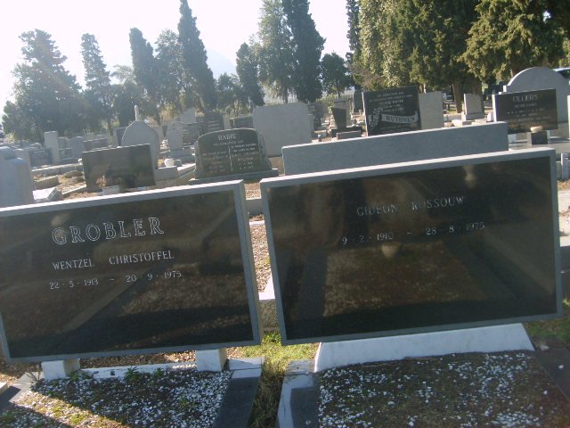 ROSSOUW Gideon 1910-1975