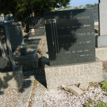 ROSSOUW Stephanus Petrus 1952-1967