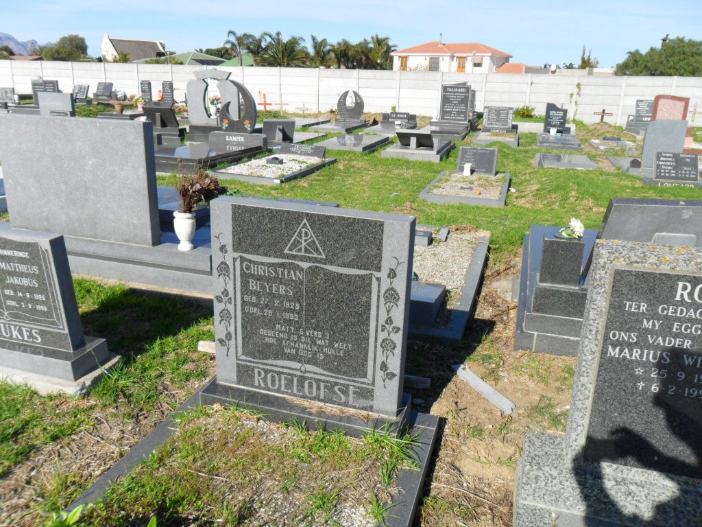 ROELOFSE Christian Beyers 1925-1993