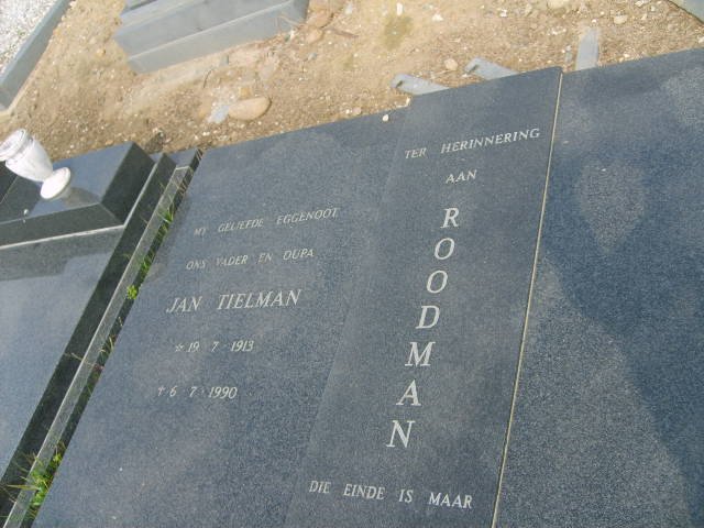 ROODMAN Jan Tielman 1913-1990