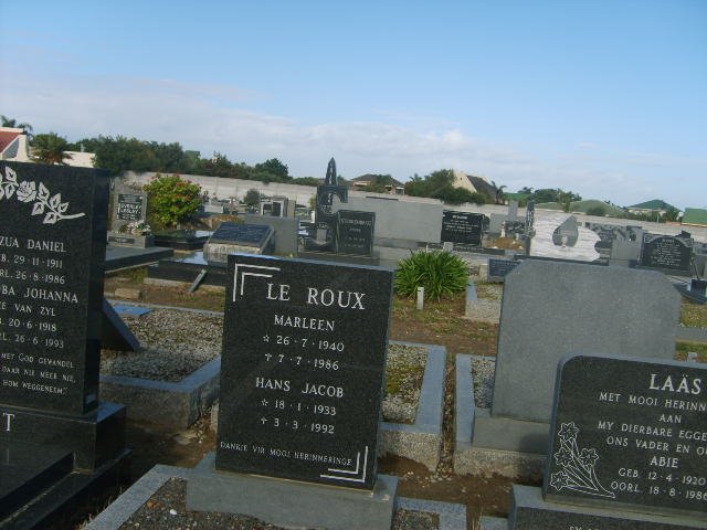 ROUX Hans Jacob, le 1933-1992 &amp; Marleen 1940-1986
