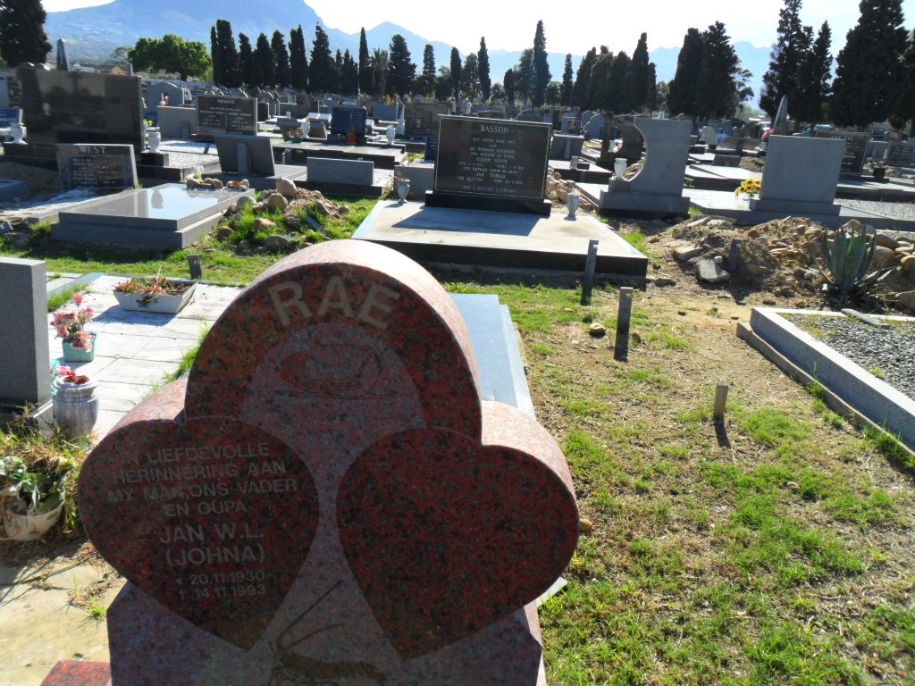 RAE Jan W.L. 1930-1993
