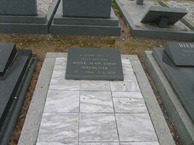 SEEGMULLER Roger Alain Simon 1964-1979