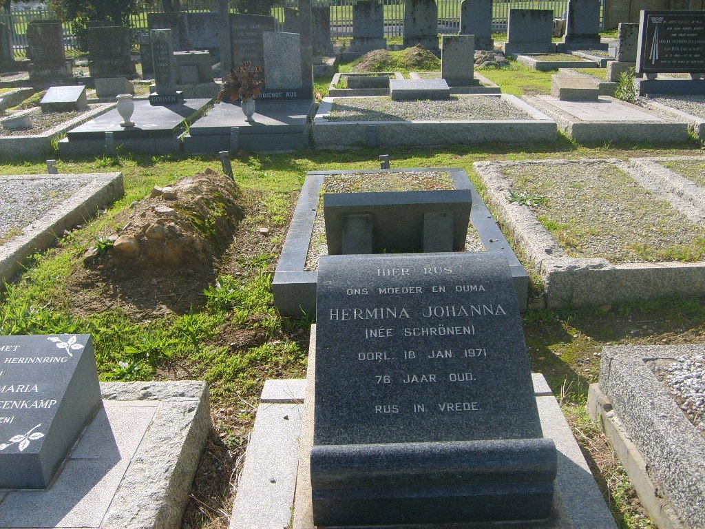 SCHRÖNEN Hermina Johanna -1971