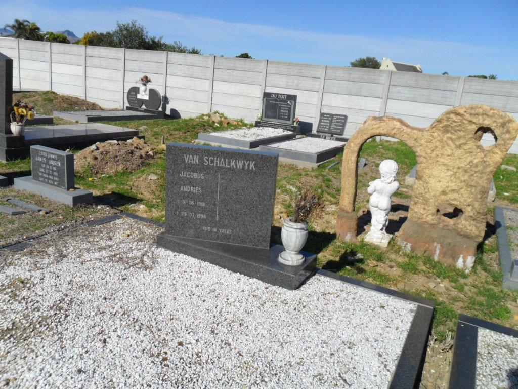 SCHALKWYK Jacobus, van 1918-1996