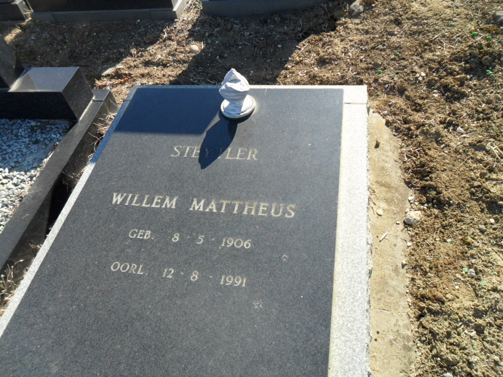 STEYLER Willem Mattheus 1906-1991