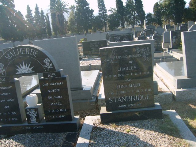 STANBRIDGE Charles 1902-1975 &amp; Edna Maud 1903-1978