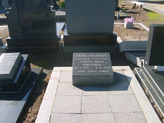 STRUGNELL Frank 1894-1977 &amp; Stella Hugo 1905-1994