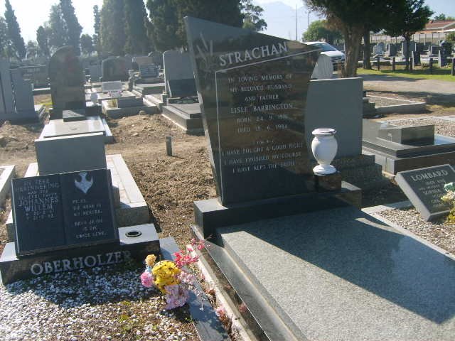 STRACHAN Lesle Barrington 19??-1984