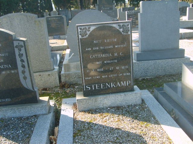 STEENKAMP Catharina H.C. nee MYBURGH 1882-1970