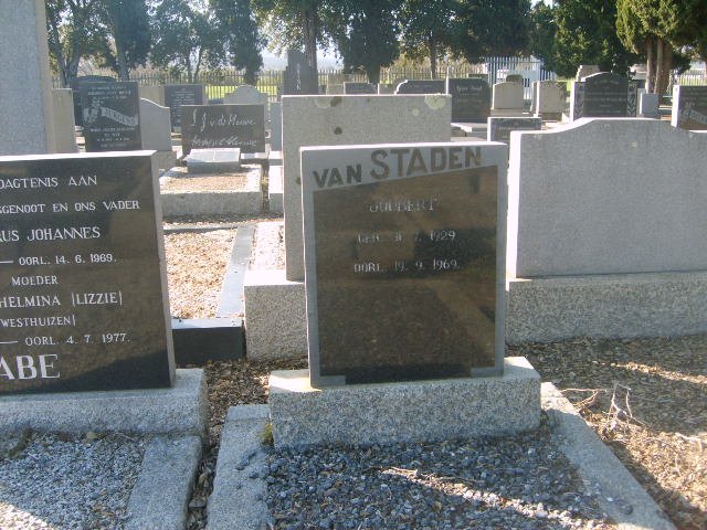 STADEN Joubert, van 1929-1969