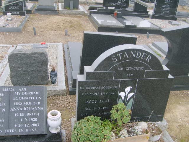 STANDER Koos J.J. 1913-1980