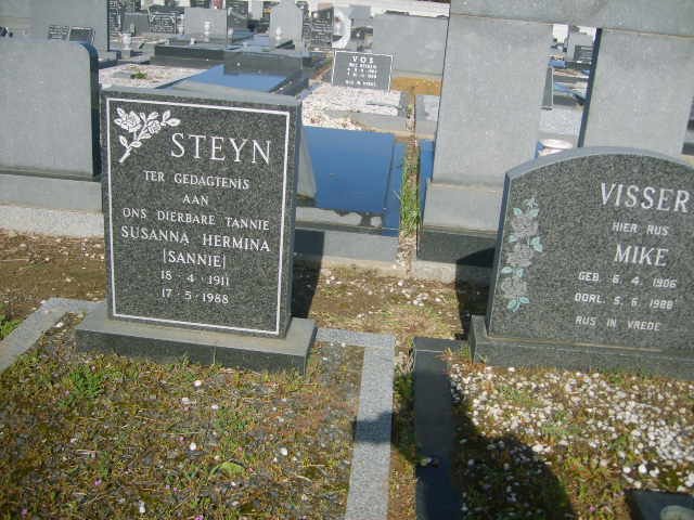 STEYN Susanna Hermina 1911-1988