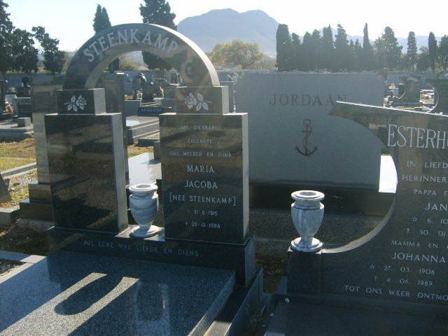 STEENKAMP Maria Jacoba nee STEENKAMP 1915-1989
