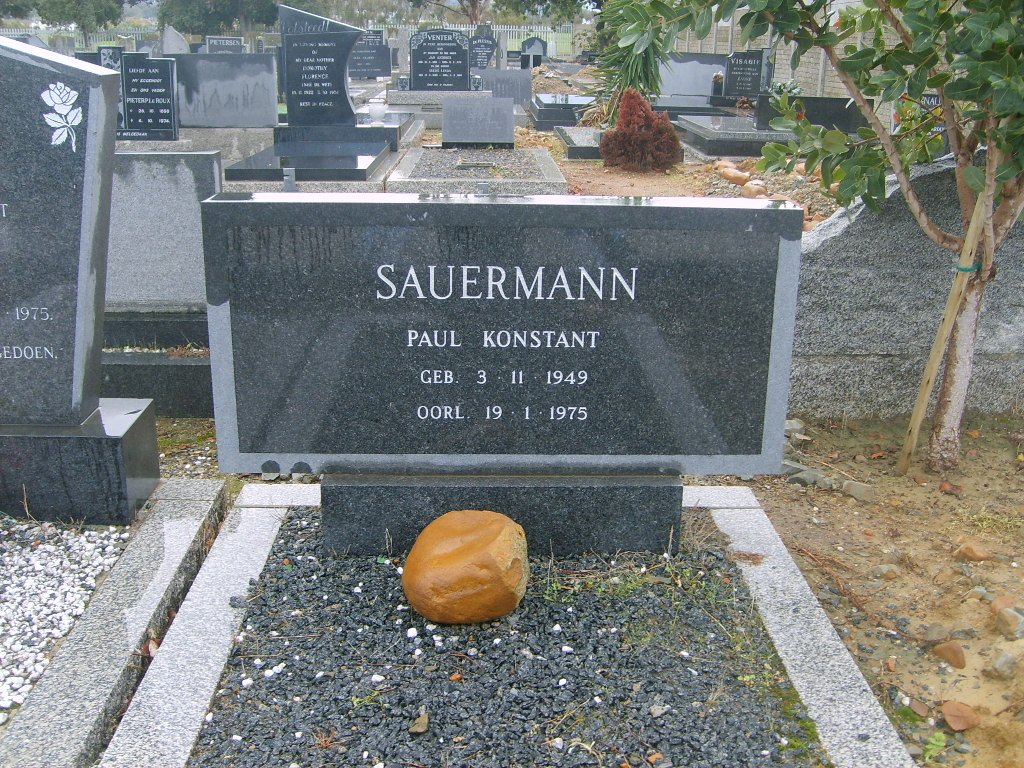 SAUERMANN Paul Konstant 1949-1975