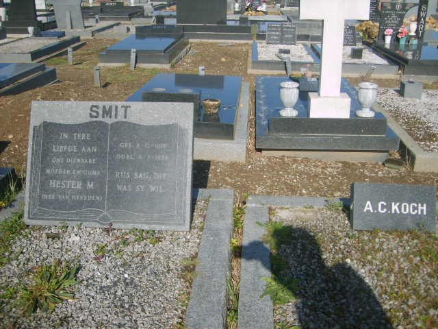 SMIT Hester M. ??-??