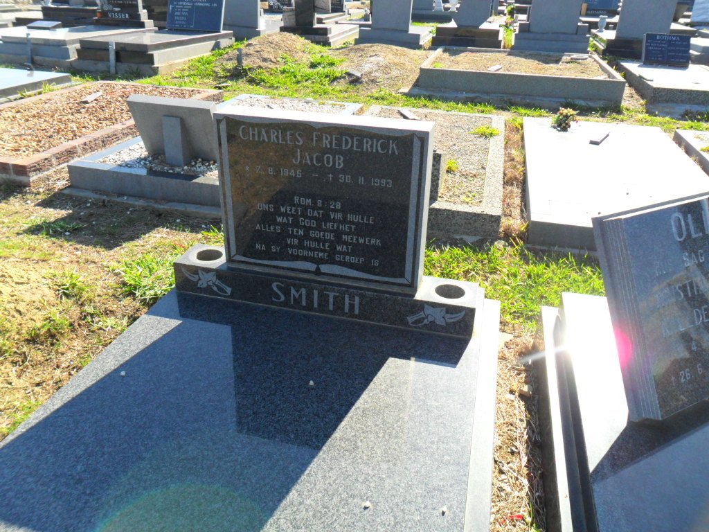 SMITH Charles Frederick Jacob 1945-1993