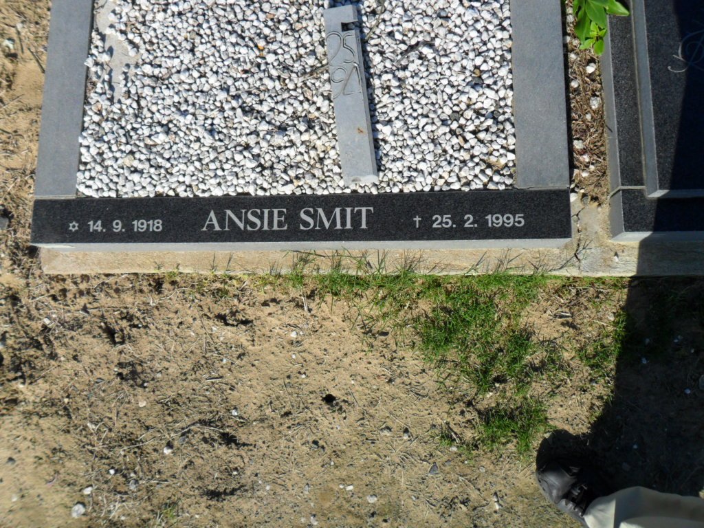 SMIT Ansie 1918-1995