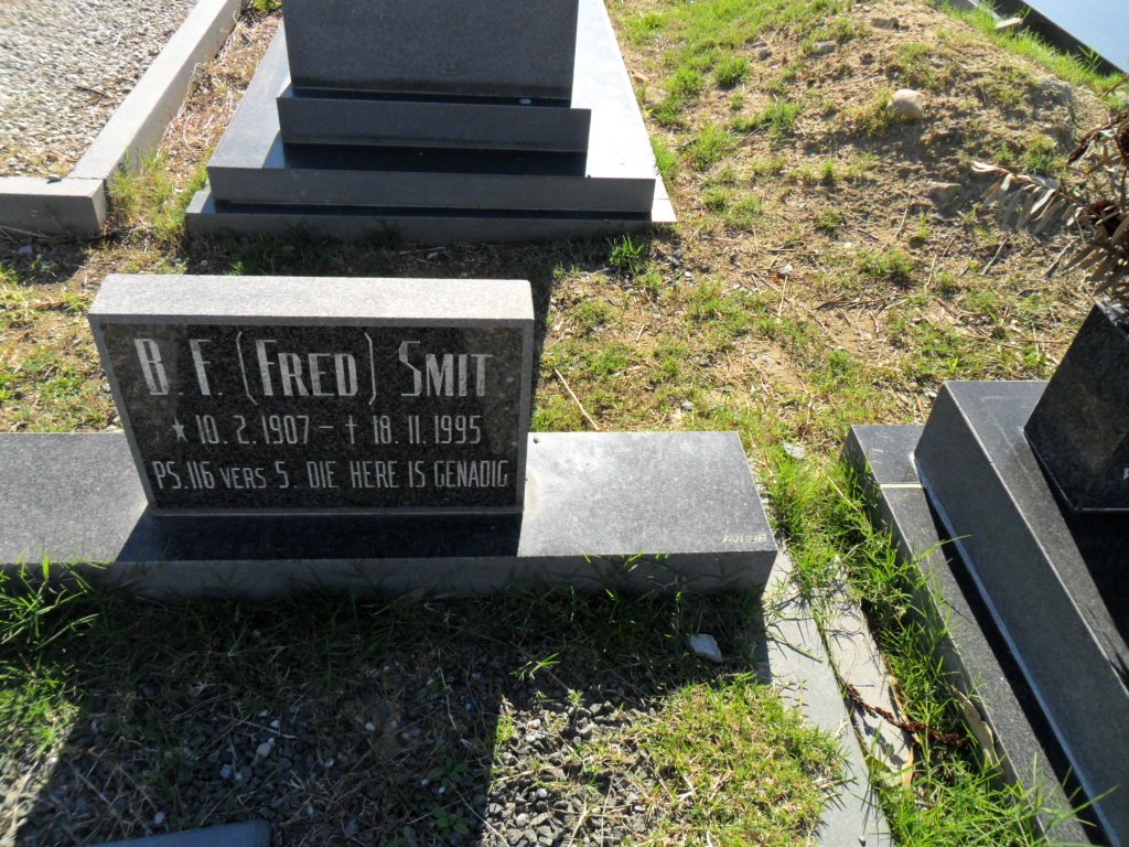 SMIT B.F. 1907-1995