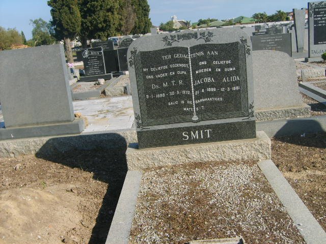 SMIT M.T.R. 1888-1972 &amp; Jacoba Alida 1896-1981