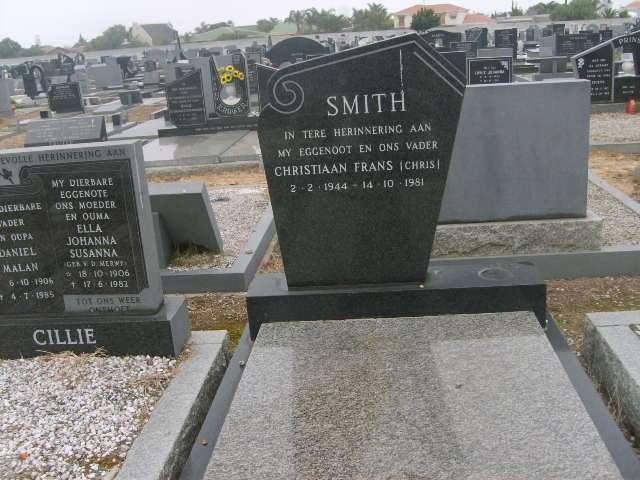 SMITH Christiaan Frans 1944-1981
