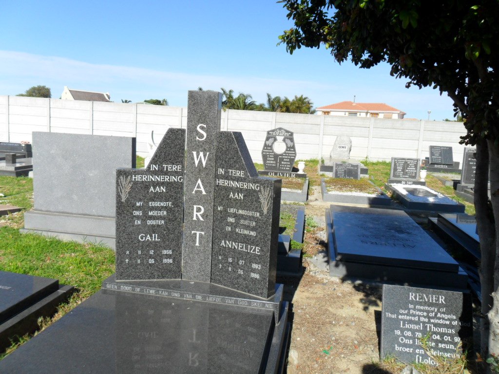 SWART Gail 1956-1996 :: SWART Annelize 1983-1996