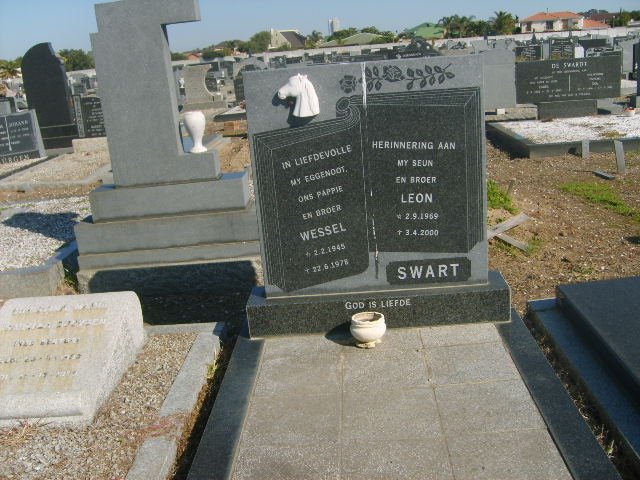 SWART Wessel 1945-1978 :: SWART Leon 1969-2000