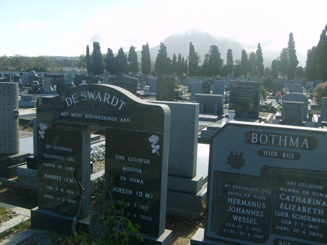 SWARDT Hannes, de 1913-1987 &amp; Doreen 1912-2002