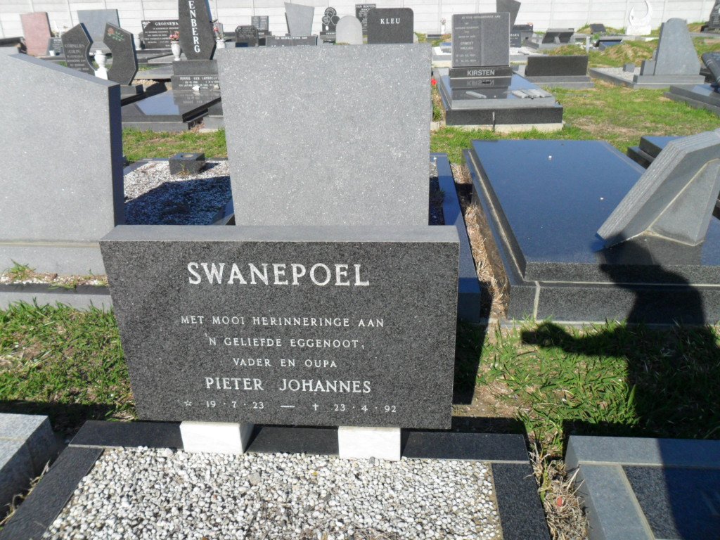 SWANEPOEL Pieter Johannes 1923-1992